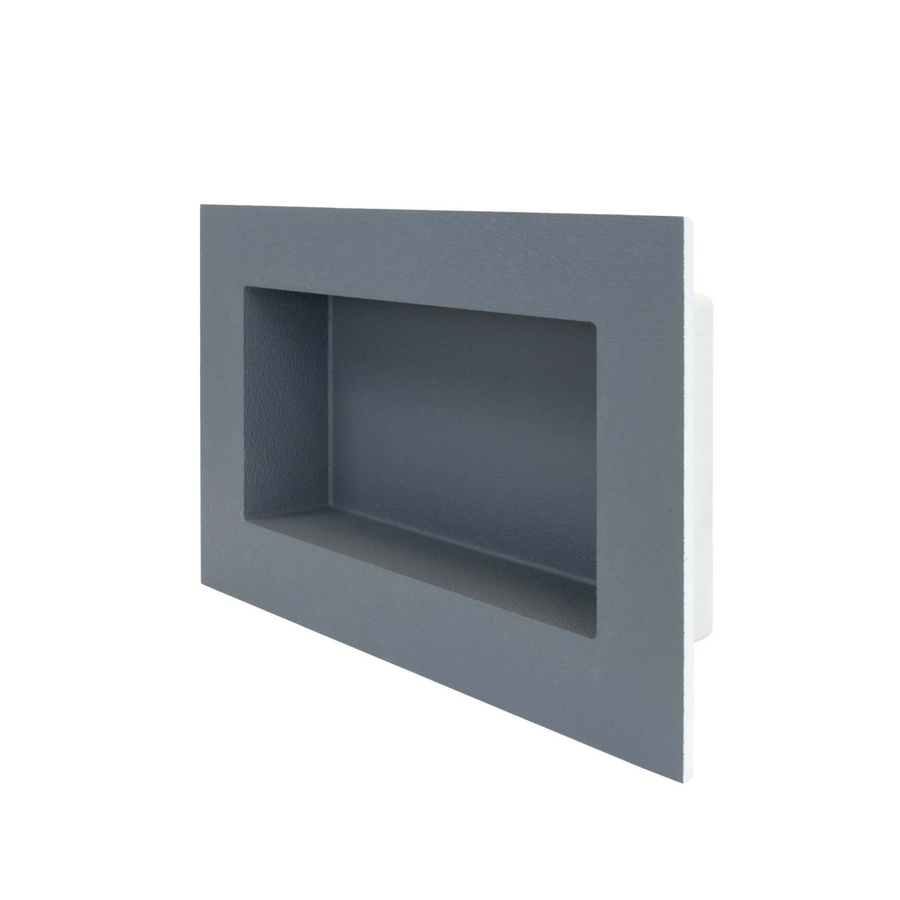 Protektor Wandnische Befliesbar aus Polystyrol in Anthrazit, B/H: 20 x 40 cm - Bild 2