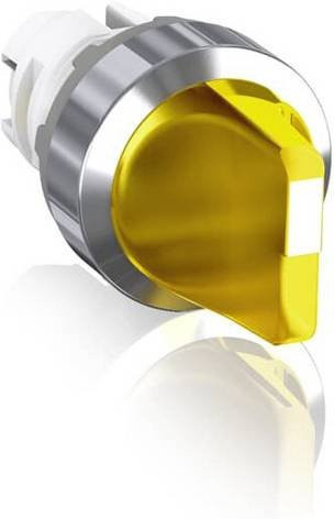 ABB Wahlschalter M3SS1-21Y in Chrom und Gelb - Bild 1