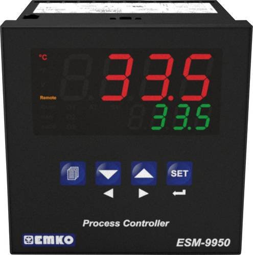 Emko ESM-9950.2.20.2.1/00.00/0.0.0.0 Universalregler Pt100 Schwarz -200 bis 1700°C - Bild 1
