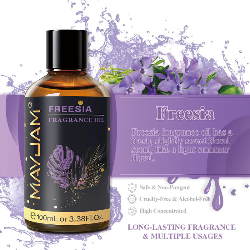 MAYJAM Aromatische Öle Set in Schwarz, 100 ml, Florale Duftöle für Luftbefeuchter und Diffusoren - Bild 2