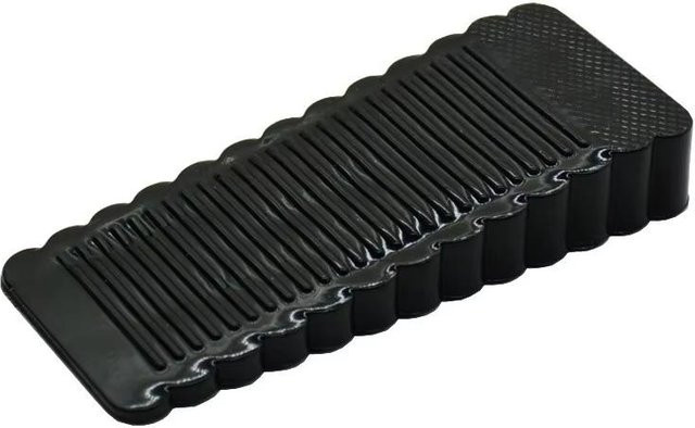 Love Home Garden Silikon-Türstopper als Keil-Sicherheitsstopper in Schwarz oder Weiß - Bild 1