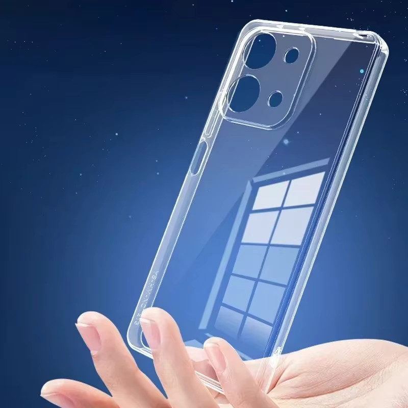 Ultra dünne transparente TPU Schutzhülle für OPPO A6 Pro und OPPO A6 Pro 5G - Bild 3