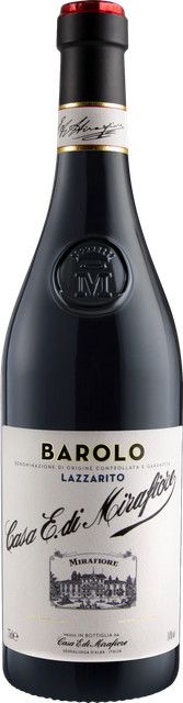 Mirafiore Barolo Lazzarito 2018, Rotwein, Nebbiolo, Italien, 0,75 l - Bild 1