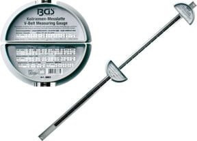 BGS Antriebsriemen-Messlatte in Silber - Bild 1