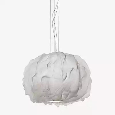 Foscarini Nuée Sospensione Pendelleuchte in Weiß aus Stoff mit omnidirektionaler Lichtverteilung - Bild 1