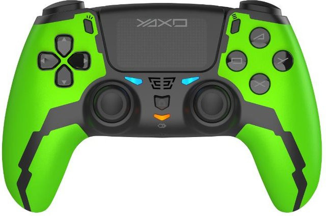 Yaxo Hornet Elite Matrix Green Kabelloser Controller mit Bluetooth und USB-Anschluss für PC, PlayStation und Mobile - Bild 1
