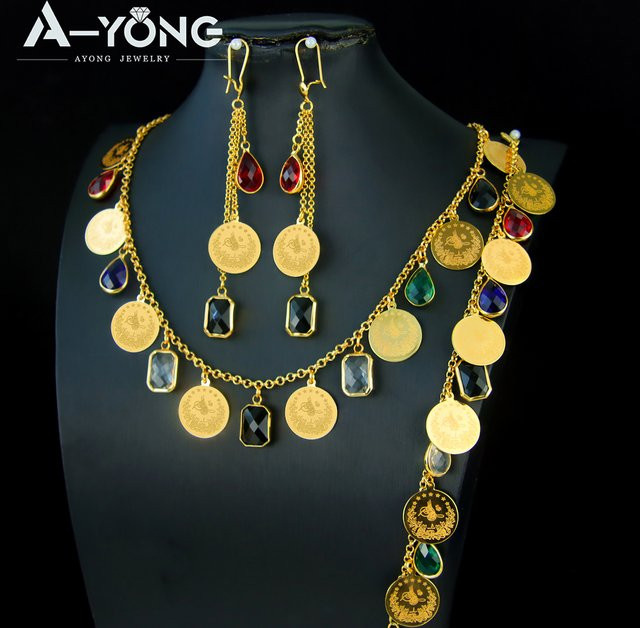 A-YONG AYONG JEWELRY Anhänger Halskette, Gold, Zirkonia, Damen - Bild 1