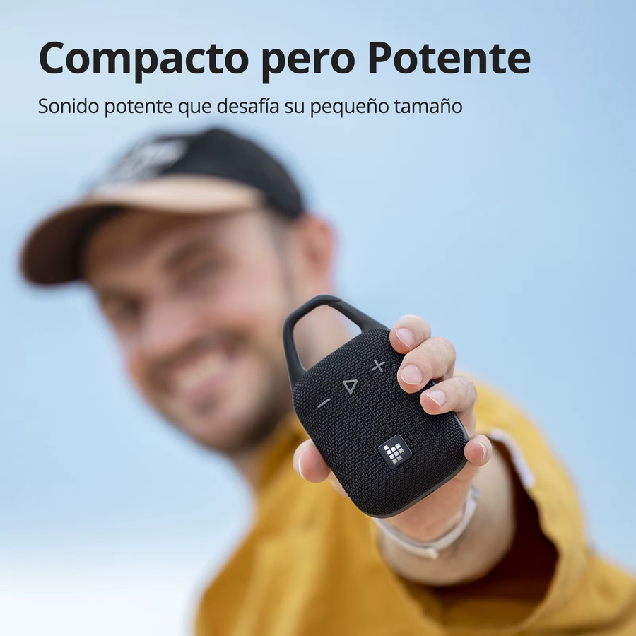 Tronsmart Mirtune H1 Tragbarer Bluetooth-Lautsprecher in Schwarz mit IPX7 Wasserschutz und 20 Stunden Spielzeit - Bild 4