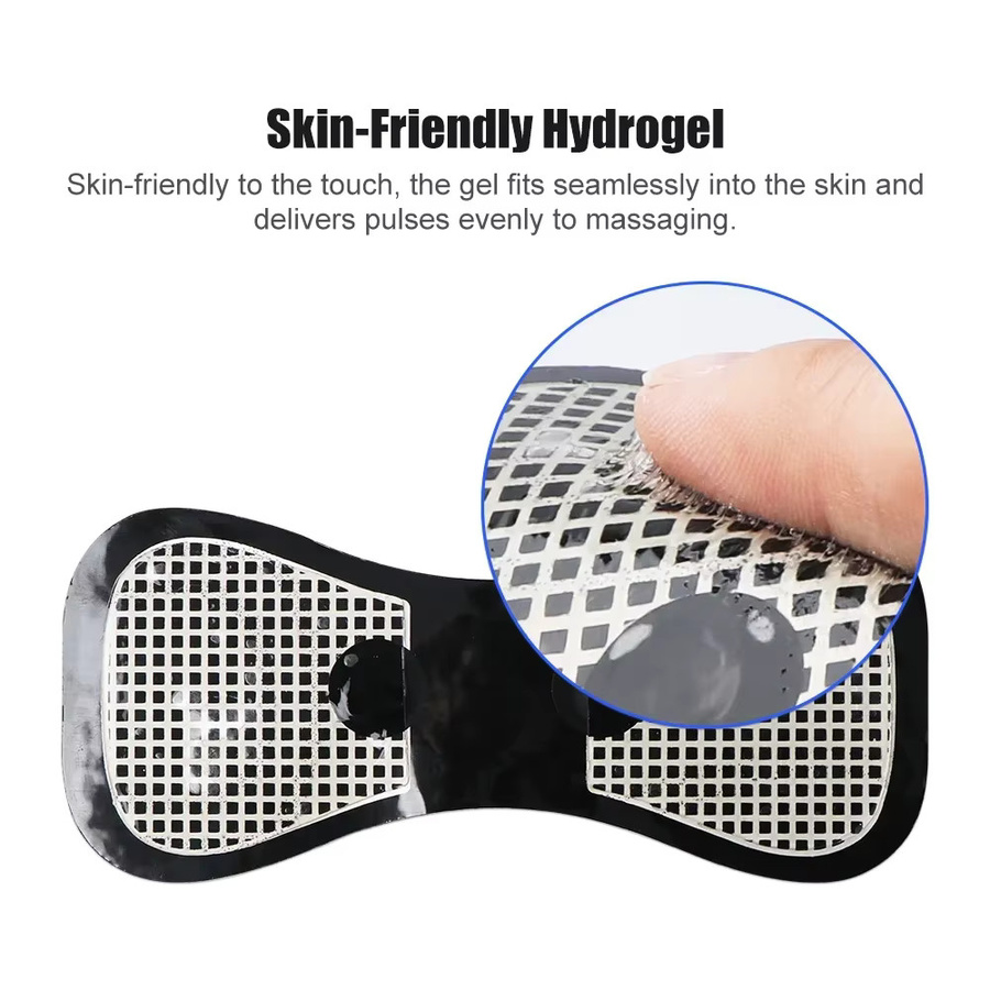 SUOLAER Zervikale Massage Pads, 5 Stück, Schwarz, Unisex - Bild 4