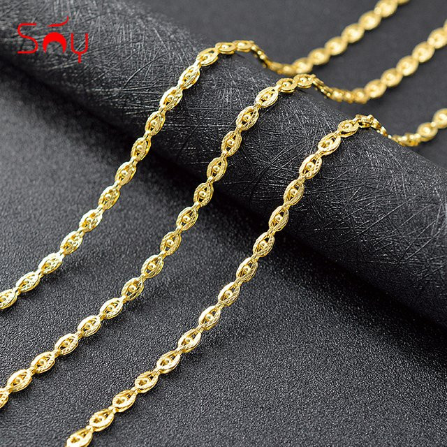 Sunny Jewelry Gliederkette Halskette, Augen-Design, Kupfer, Unisex - Bild 1