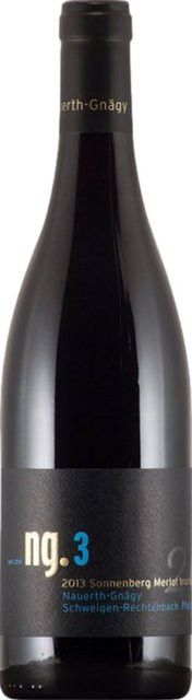 Nauerth-Gnägy Merlot Rotwein, Pfalz, 2020, trocken, 0,75 l - Bild 1