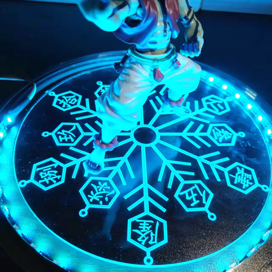 Bandai Kimetsu no Yaiba Akaza Kompass Nadel, Actionfiguren Modell Figur, LED Lampe, DIY Modell - Bild 2