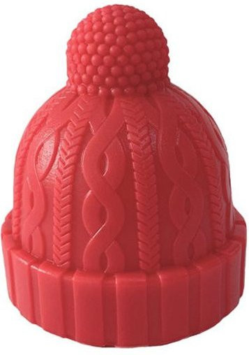 DHDH Silikon Weinstopfen in Weihnachtsmützen-Design, Flaschenverschluss für Rotwein und Champagner, Braun - Bild 1