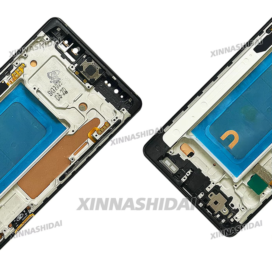 Samsung Galaxy Note 9 LCD-Display mit Rahmen und Digitizer als Ersatzteil in Schwarz - Bild 4