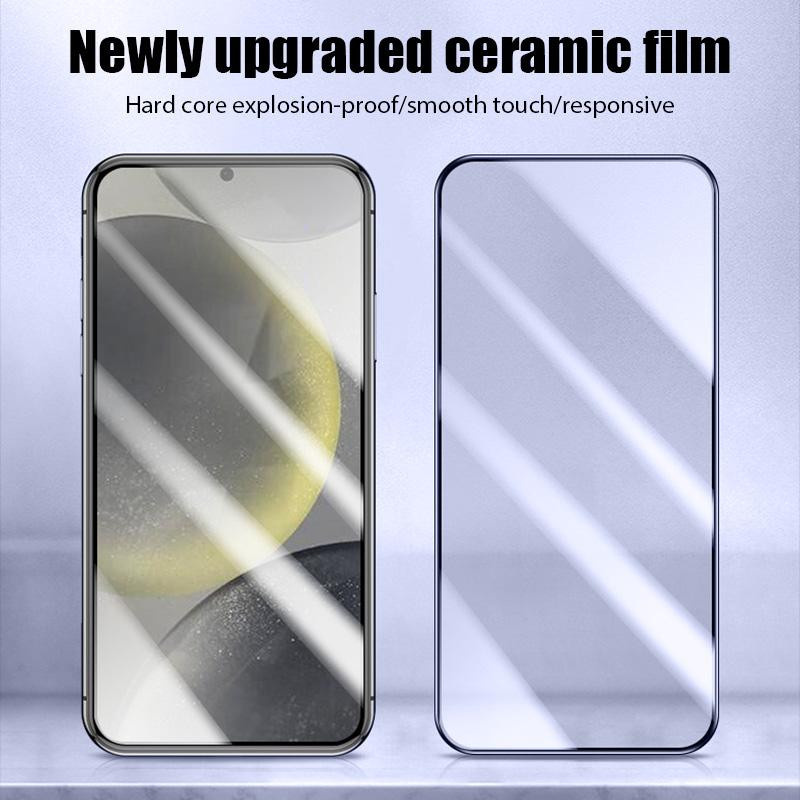4-in-1 HD Weiche Keramik Displayschutzfolie für Samsung Galaxy A16 A17 A26 A35 A36 A37 A55 A56 A57 5G transparent - Bild 4