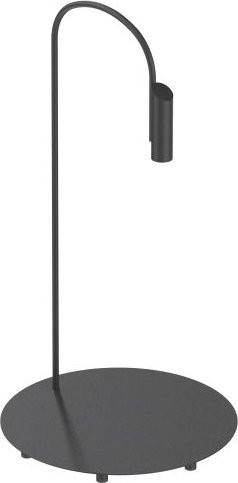 Flos Caule Outdoor Bodenleuchte Schwarz dimmbar LED IP66 aus Aluminium und Edelstahl - Bild 1