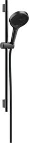 Hansgrohe Rainfinity Brause-Set in Brushed Black Chrome mit Handbrause und Rain- sowie Jet-Funktion, Breite: 66,9 cm - Bild 1