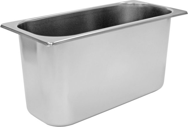 Schneider Eisbehälter aus Edelstahl in Silber, L 36 cm, B 16,5 cm, H 18 cm - Bild 1
