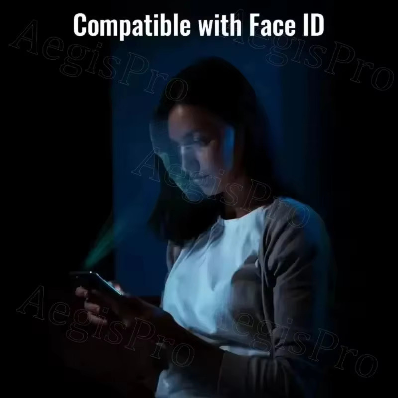 2er-Set ZMZE Anti-Spionage-Schutzfolie für iPhone 17 15 Pro Max, staubfreies Panzerglas Displayschutz, transparent - Bild 5