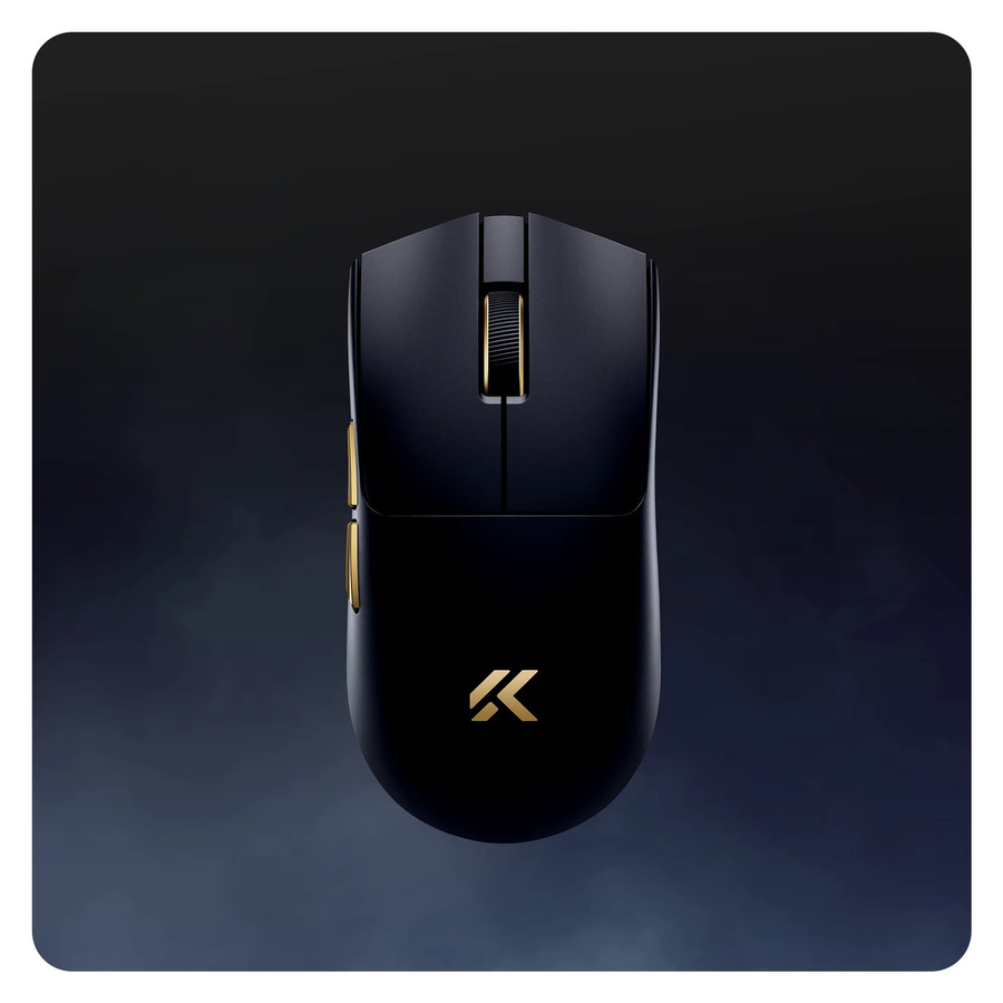 MCHOSE K7 V2 Kabellose Gaming-Maus mit PAW3955 Sensor, 50000 DPI und Dual 8K Polling Rate, Ultraleicht, Schwarz - Bild 3