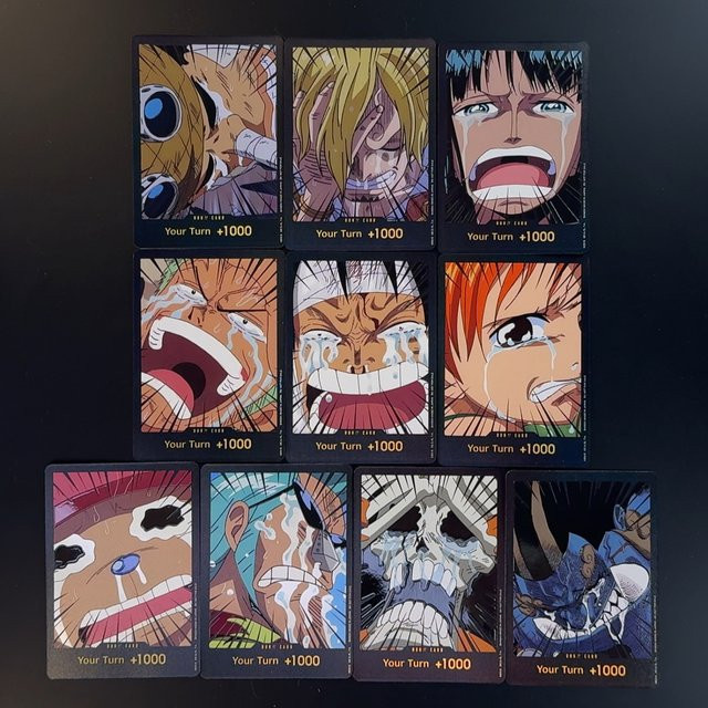 Bandai One Piece Sammelkarten, 10-teiliges Set, Englisch - Bild 1