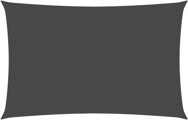 vidaXL Sonnensegel aus PU-beschichtetem Oxford-Gewebe, rechteckig, Anthrazit, B x T: 7 x 4 m - Bild 1