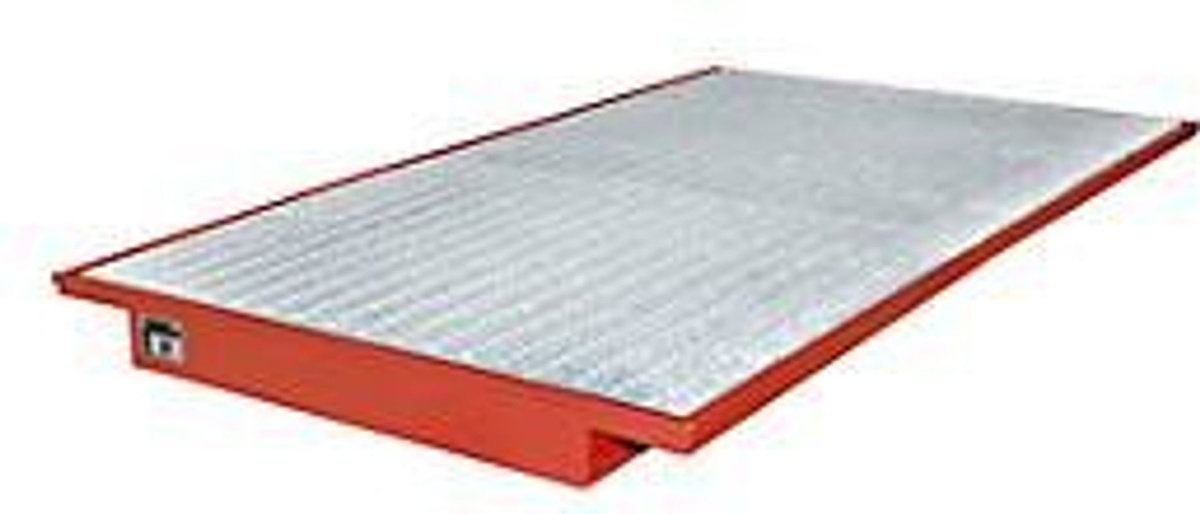 Bauer Südlohn Einhängewanne EHW 2200 aus Stahl, Farbe: Rot, Breite: 125,0 cm, Tiefe: 91,5 cm - Bild 2