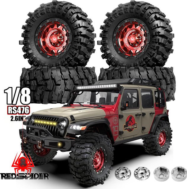 TIMEA RC Metallräder und Offroad-Kletterreifen, Zubehör - Bild 1