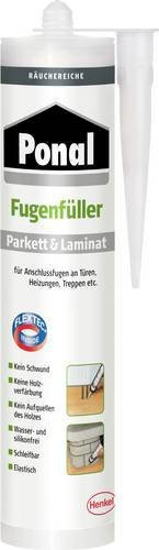Ponal Fugenfüller für Parkett und Laminat in Räuchereiche, flexibler Acrylfüller, 280 g - Bild 1