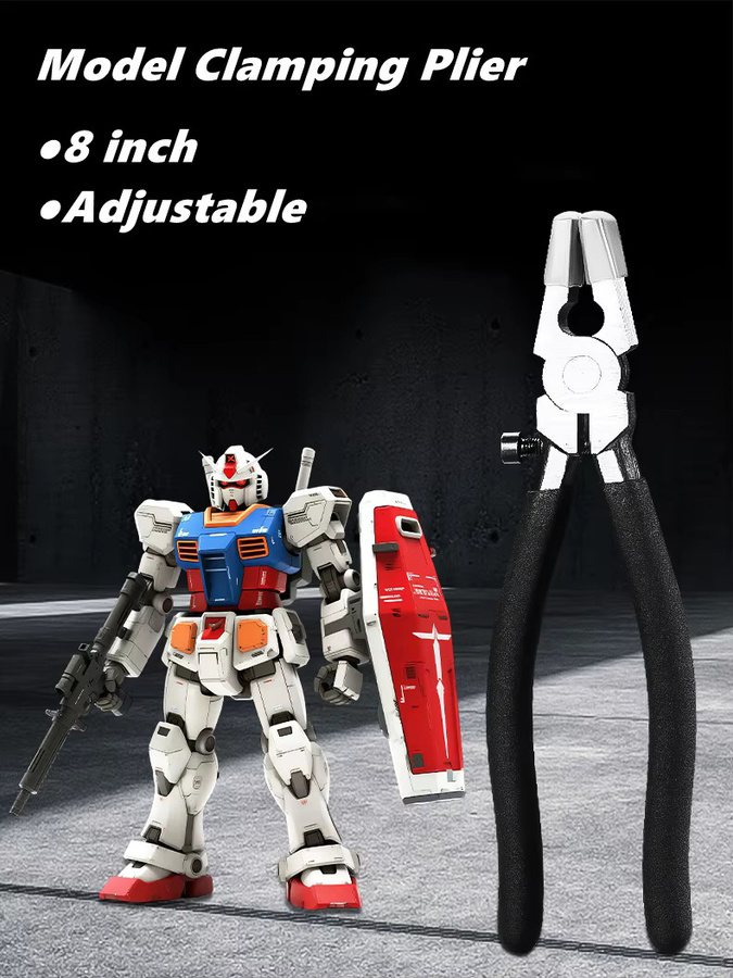 NIUXIANG 8-Zoll Modell-Spannzange als verstellbare Fliesenzange und Glasschneider für Keramik und Glas als praktisches DIY-Werkzeug - Bild 2