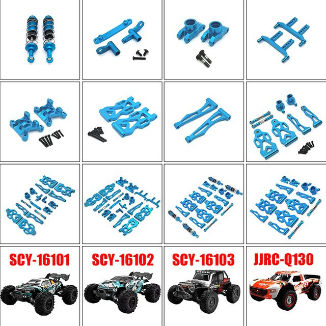 BAOEN Pro RC Auto, 1:16, Blau, Metall, Zubehör - Bild 1