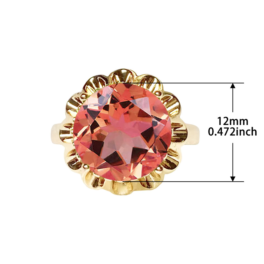 BOCARMAN Ring Kupfer, Sultanit, Damen, Vintage - Bild 2