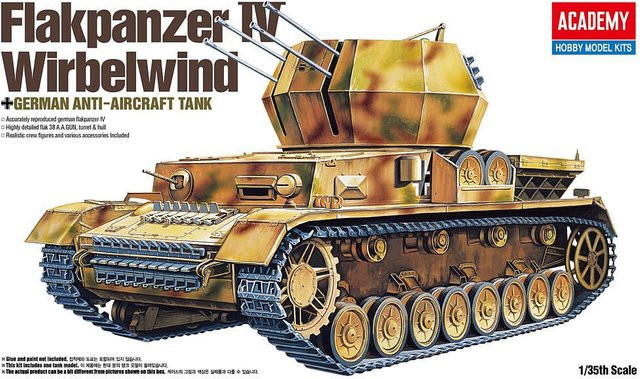 Academy Panzer IV Wirbelwind, Fahrzeug, 1:35 - Bild 1
