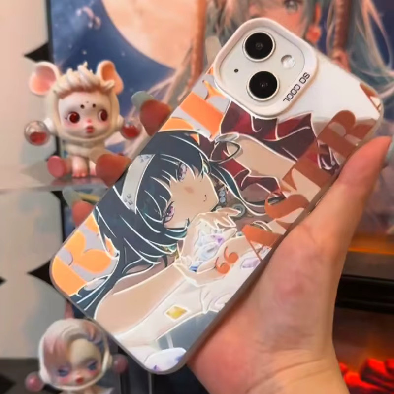 Zenless Zone Zero Handyhülle mit Astra Yao Motiv für iPhone 11 12 13 14 15 16 17 Pro Max Plus Air in Multicolour, Stoßfeste Schutzhülle mit Anime-Design - Bild 4