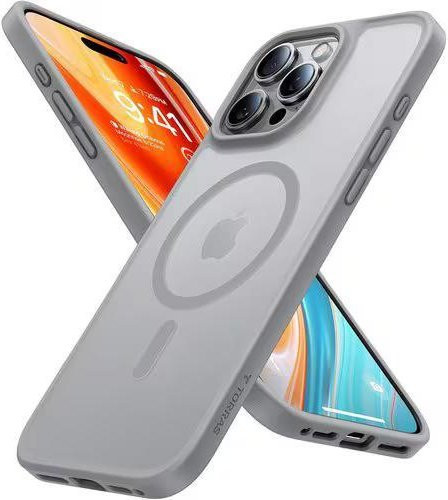 Torras Guardian Magnetische Hülle für iPhone 16 Pro Max, Titanium Grey - Bild 1