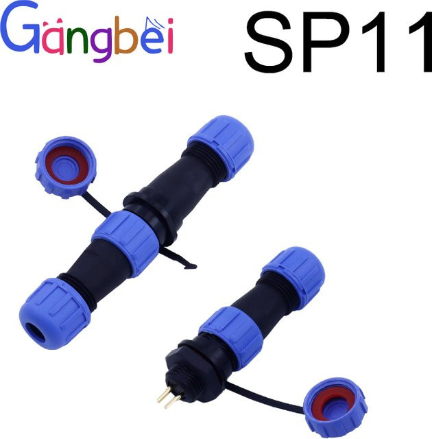 Gangbei Wasserdichter Luftfahrt-Stecker der SP11-Serie IP68 Elektrischer Steckverbinder für den Außenbereich SP1110P2 SP1112S2 - Bild 1