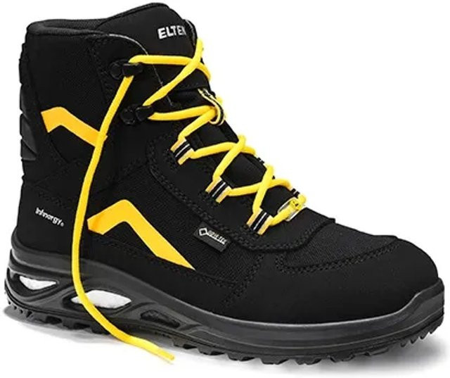 Elten Damen Sicherheitsschnürstiefel Tine Xxtl Gtx Mid Esd S2 Ci in Schwarz-Gelb Größe 37 - Bild 1
