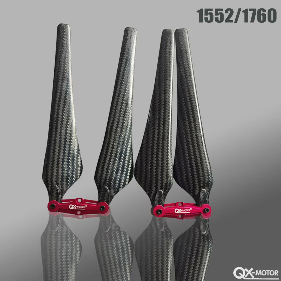 Qx-motor Propeller, Kohle faser, Schwarz - Bild 2