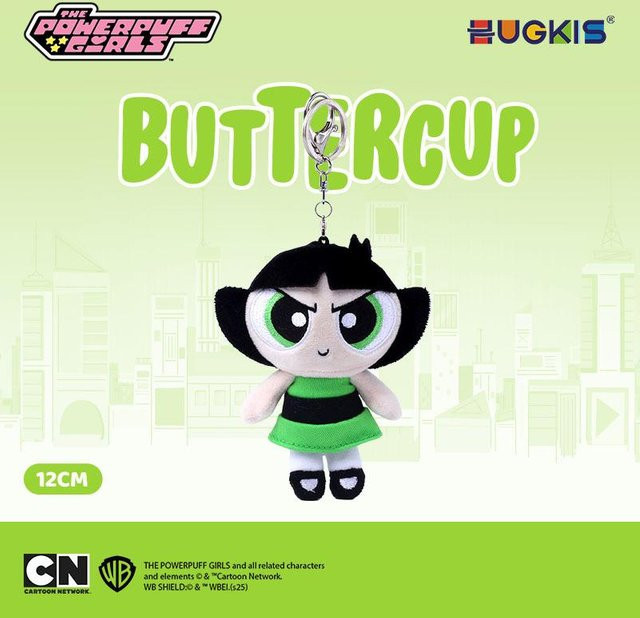 The Powerpuff Girls Plüschtiere Schlüsselanhänger, 1-3 Stück/Set, ab 14 Jahren - Bild 1
