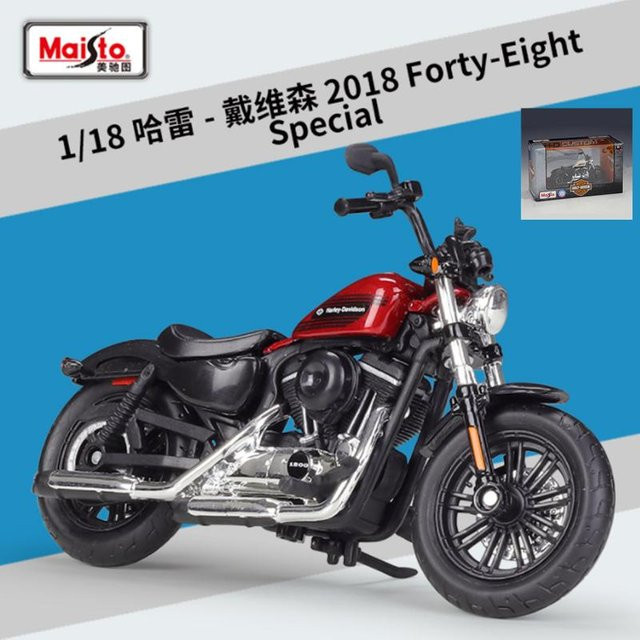 Maisto Harley-Davidson Forty-Eight Special, Rennmotorrad Modell, 1:18, Metall - Bild 1