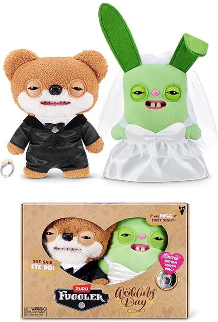 Fugglers Hochzeits-Fuggs, Plüschtiere, 2er-Pack, nicht für Kinder unter 3 Jahren - Bild 1