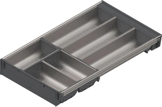 Blum Besteckeinsatz Orga-Line Schalen-Set Grau für Korpusbreite 800-899 mm und Nennlänge 500 mm - Bild 1