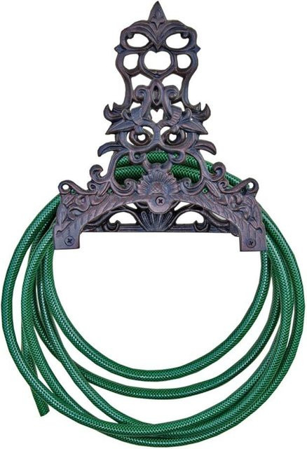 Gartenschlauchhalter im Nostalgie-Design aus Gusseisen in Antik-Stil - Bild 1