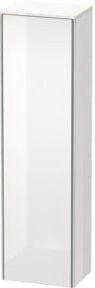 Duravit Hochschrank XSquare in Weiß Hochglanz mit Glastüren, B/T/H: 50 x 35,6 x 177,6 cm - Bild 1
