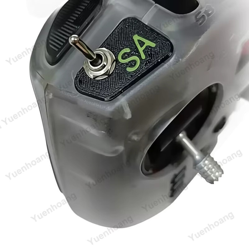 RadioMaster Kippschalter Kit SA/SD Auf-Off Adapter für RC Fernbedienung in Gelb - Bild 3