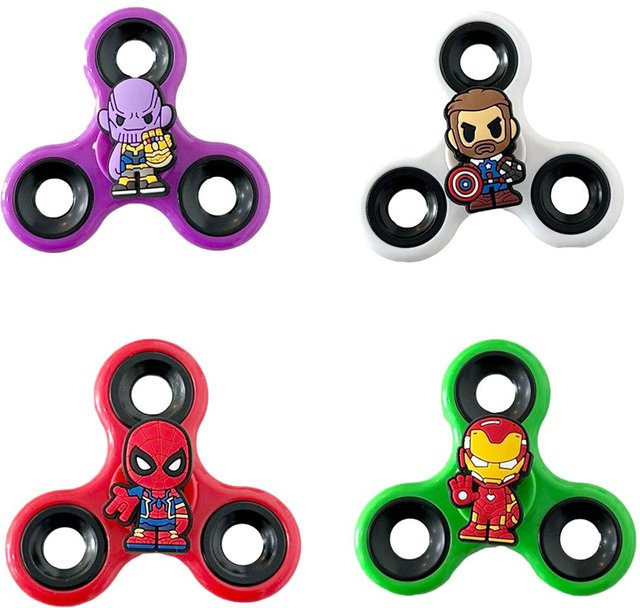 Bandai Marvel Thanos Superhelden Actionfigur, Fidget Spinner, 1-teiliges Set - Bild 1