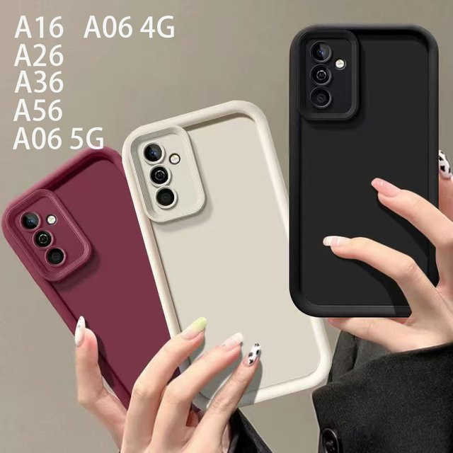 Stair Stoßfeste Handyhülle mit Kameraschutz für Samsung Galaxy A16 A26 A36 A56 A06 4G 5G in Schwarz - Bild 1
