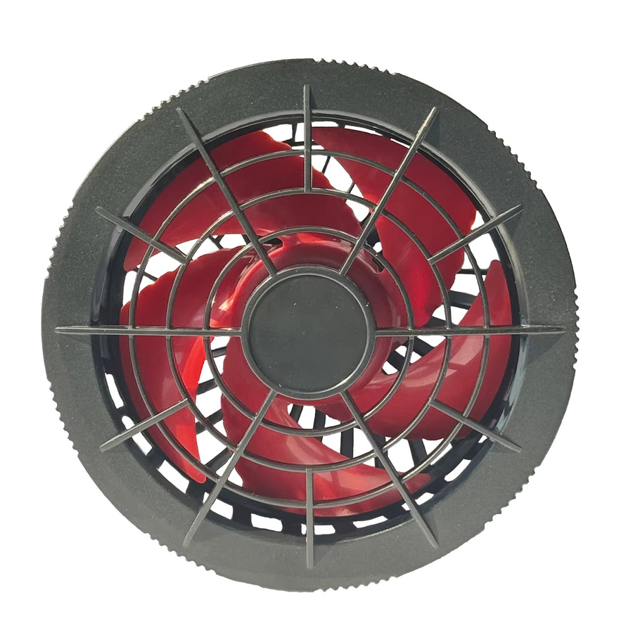 TENGKESi Herren Outdoor Sommer Elektro-Ventilator-Kühljacke mit 19V 24V Klimaanlagen-Ventilator und Kabel - Bild 4
