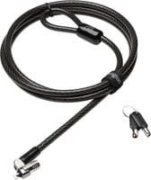 Kensington MicroSaver 2.0 Keyed Ultra Laptop Lock Sicherheitskabel in Silber und Schwarz - Bild 1