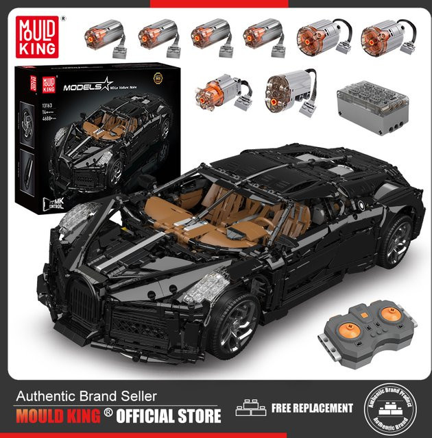 Mould King 13163 Technical Car Building Block Sport Racing Car Remote Control - Bild 1
